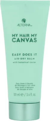 Produktbild von Alterna Haircare My Hair. My Canvas. Easy Does It Air-Dry Balm, Haarbalsam, Alle Haare, 101 ml, Tube, Aqua/Water/Eau, Glycerin, Cocos Nucifera (Coconut) Oil, Isododecane, Octyldodecanol,..., 1 Stück(e)