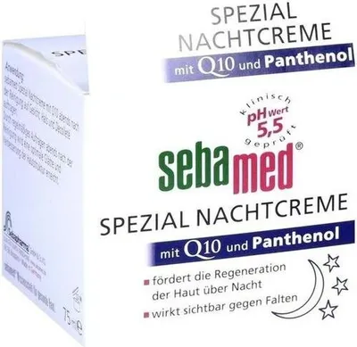 Zdjęcie produktu dla Sebamed Specjalny krem na noc Q10 do skóry wymagającej 75 ml