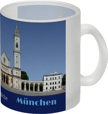 Produktbild von streetline München Ludwigskirche Tasse