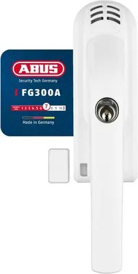 Produktbild von ABUS Abschließbarer Fenstergriff FG300A AL0125, gleichschließend, 71899 - Weiß