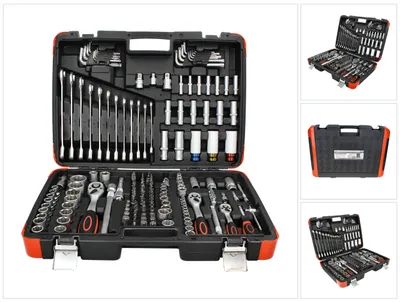 Immagine prodotto di BGS Set di chiavi a bussola fai da te 6,3 mm / 10 mm / 12,5 mm 176 pz.