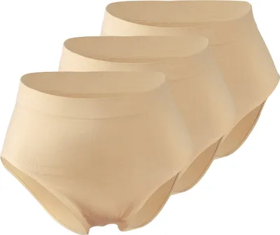 Produktbild von Yenita® Taillenslip - Maxi Slip 3er Set XXL haut