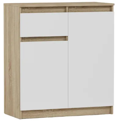 Obrázek produktu pro Komoda 98 cm 2 dveře 1 zásuvka skříňka FRAMIRE S-1 mix sonoma