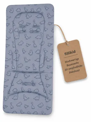 Produktbild von Fillikid Wendeauflage Jersey Exklusiv, Design:Dino Blau