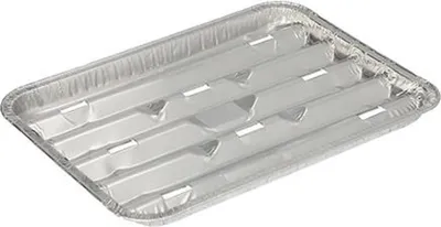 Produktbild von Grillschalen, Alu eckig 1,4 cm x 16,3 cm x 22,7 cm