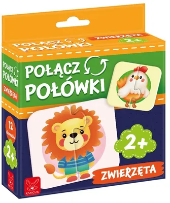 Obrázek produktu pro Połącz Połówki Zwierzęta
