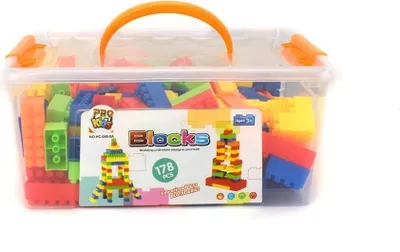 Zdjęcie produktu dla Klocki budowlane 178 elementów