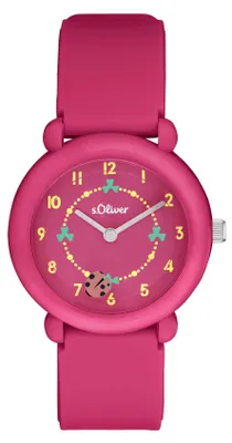 Produktbild von s.Oliver Kinder Uhr Silikonbanduhr 2036533