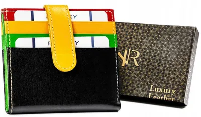 Immagine prodotto di Rovicky Portafoglio da uomo in pelle Vergilli nero Taglia unica