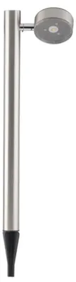 Produktbild von Grundig Solar-Gartenstrahler 2er-Set, warmweiß, 65 cm, 18 lm