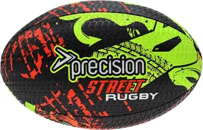 Produktbild von Precision Rugbyball Street Mania - Größe 5 - robuster Spielball
