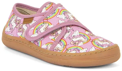 Produktbild von Froddo Barefoot Slippers White/Pink Größe EU 33