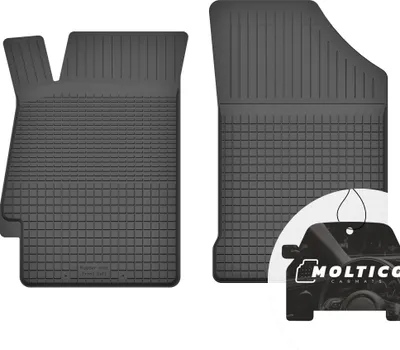 Produktbild von Vorne Gummimatten mit Rand Auto Fußmatten Gummi Automatten Passgenau 2-teilig Set - passend für Honda Civic V 1990-1995