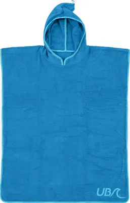 Produktbild von Yello Badeponcho - Kinder - 100% Baumwolle - Blau - 80x70 cm