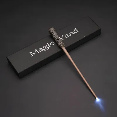 Obrázok produktu pre Čarodejnícka palička svietiaca magická LED + darčeková krabička RESTEQ