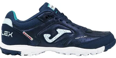 Produktbild von Joma - Herren Hallenfußballschuhe "Top Flex", Leder PP4504 (43 EU) (Dunkles Marineblau)