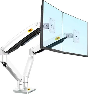 Immagine prodotto di Supporto per monitor regolabile in metallo - 22-32 pollici - Regolabile in altezza