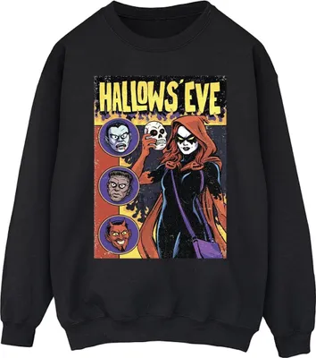 Produktbild von Marvel - "Hallows Eve" Sweatshirt für Herren BI35576 (XL) (Schwarz)