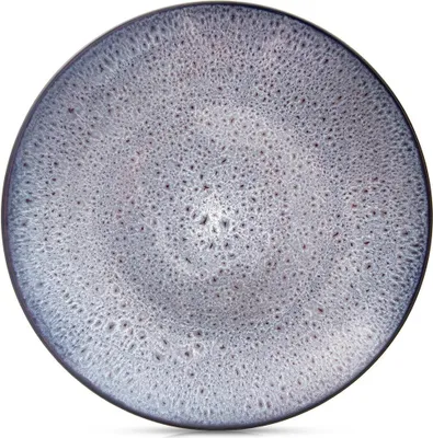 Image de Assiette plate en céramique GLAZE violette 27 cm