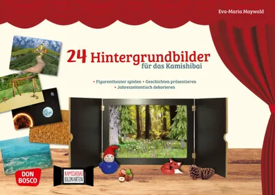 Produktbild von 24 Hintergrundbilder für das Kamishibai