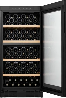 Immagine prodotto di Hisense RW3N230GELF cantina vino Cantinetta vino con compressore Libera installazione Nero 108 bottiglia/bottiglie
