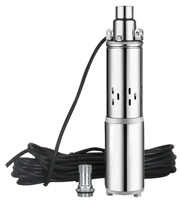 Tiefbrunnenpumpe 12V 180W 1200 l/h 25m Edelstahl