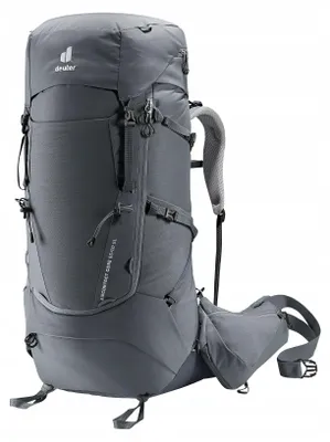 Zdjęcie produktu dla Deuter Aircontact Core 55+10 SL, Wędrówki, Czarny, Unisex, 55 l, 2,02 kg, 10 l