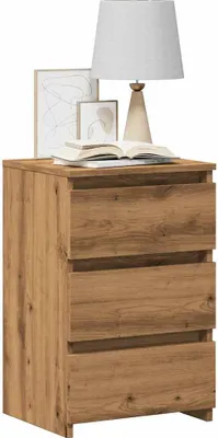 Image de vidaXL Table de nuit Artisan-Chêne 40x35x62,5 cm Bois composite
