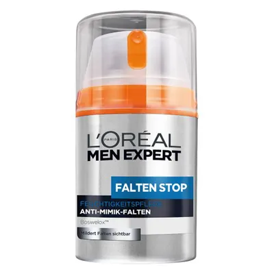 Produktbild von L'Oréal Men Expert Faltencreme - Falten Stop Feuchtigkeitspflege 50ml