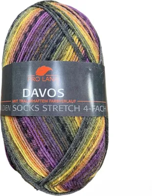 Produktbild von Pro Lana - Davos Golden Socks Stretch 4-fach 390.07