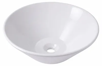 Produktbild von Relaxdays Aufsatzwaschbecken, HxD: 15 x 41,5 cm, ohne Hahnloch, ohne Überlauf, Keramik, Lotuseffekt, Waschbecken, weiß, KI-generiertes Bild