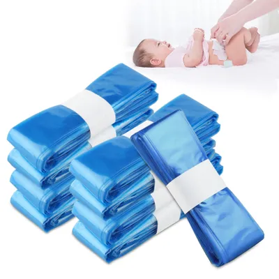 Image de 10 pièces 7M Recharges de couches, Recharge de film pour couches Compatible avec Angelcare, Tommee Tippee, Litter Genie, etc.