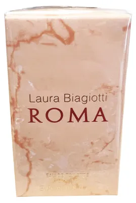 Produktbild von Laura Biagiotti Roma, Frauen, 25 ml, Nicht nachfüllbare Flasche, Bergamotte, Minze, Nelke, Jasmin, Rose, Tuberose, Bernstein, Myrrhe, Patschuli, Vanille