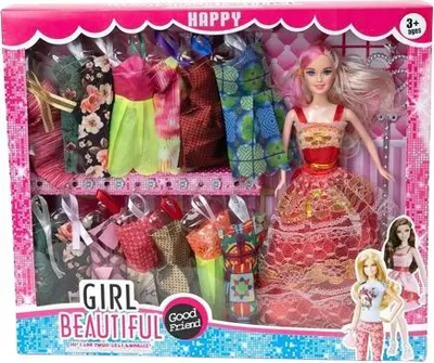 Obrázek produktu pro Panenka Girl Beautiful + příslušenství - 29 cm.