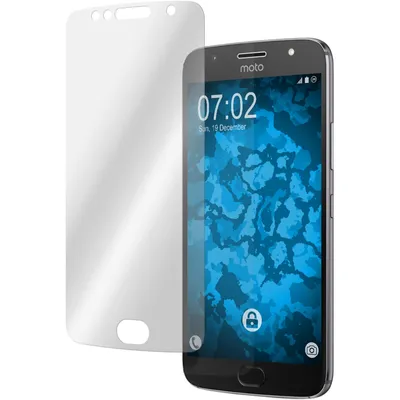 Produktbild von 2er-Pack PhoneNatic Displayschutzfolien klar Flexible Folien kompatibel mit Lenovo Moto G5s Plus