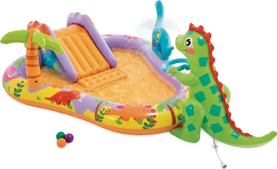 Produktbild von INTEX 56139NP - Playcenter - Dino Park (201x157x69cm) Planschbecken Gartenpool