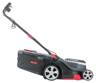 Produktbild von AL-KO Elektro-Rasenmäher 38.2 E Comfort, 38 cm Schnittbreite, 1600 W Motorleistung, 45 L Fangbox, angenehmer Doppelschalter, für Flächen bis 500 m², zentrale 6-fache Schnitthöhenverstelllung