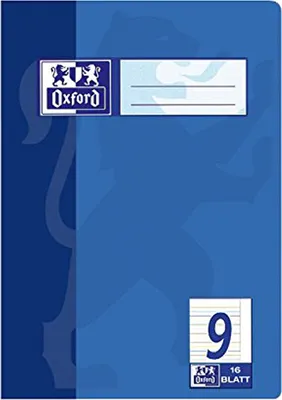 Produktbild von Oxford Schulheft DIN A5 Lineatur 9 / liniert 16 Blatt (1 Stück)