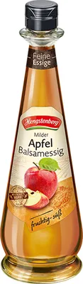 Produktbild von Hengstenberg Milder Apfel Balsamessig fruchtig in der Flasche 500ml