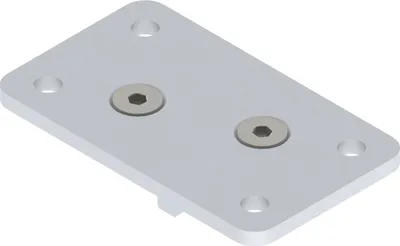 Image de HELM 150 Plaque de fixation au plafond aluminium naturel