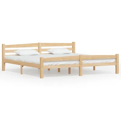 Immagine prodotto di vidaXL Letto in legno massiccio di pino 200x200 cm