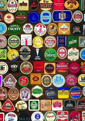 Produktbild von PIATNIK 551741 - PUZZLE 1000 T. Bierdeckel