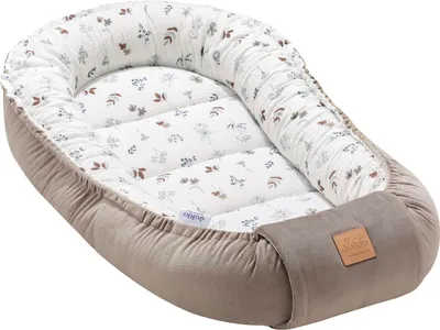 A baby nest or cocoon on a white background.