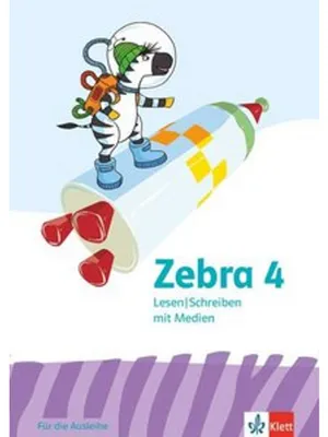 Produktbild von Zebra 4. Arbeitsheft Lesen/Schreiben mit Medien (Ausleihmaterial) Klasse 4