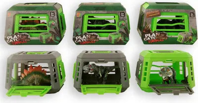 Immagine prodotto di Massamarkt Kidsfun Dino in gabbia 13 cm