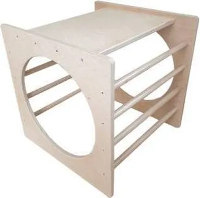 Produktbild von Kletterdreieck Holz für Kinder | Montessori Spielplatz KlapperSpecht | Kletterwürfel | Kletterwand