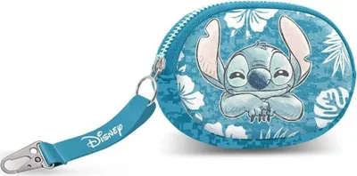 Obrázok produktu pre Karactermania Lilo and Stitch Aloha, Kabelka na mince, Viacfarebný, Obrázok, Zips, 125 mm, 20 mm