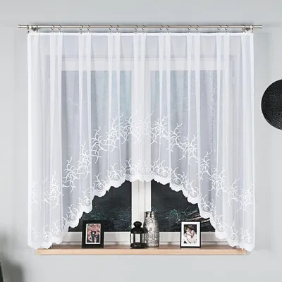 Obrázok produktu pre Dekoratívny záves na žabky BAKARO biely 320x160 cm MyBestHome