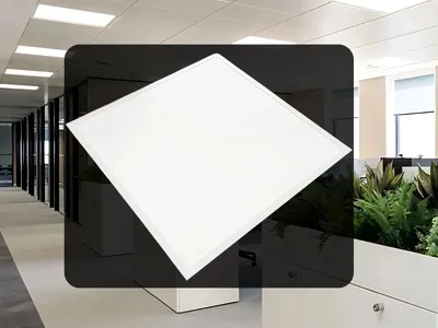 Image de Panneau rétroéclairé LED, format 40W / 595x595 / technologie SMD / température de couleur 4000K / couleur blanche - PL5224