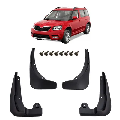Produktbild von HERSTMOTO Schmutzfänger 4er-Set für SKODA YETI 2013–2017 FACELIFT